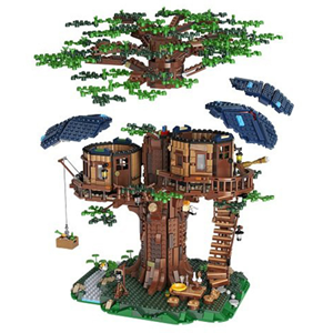 لگو کریتور خانه درختی 1027 قطعه مدل Yunri Bricks Blocks Tree House 33111_اسباب بازی